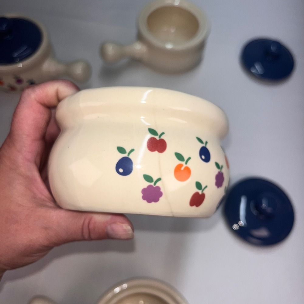 Vintage Set of 4 New‎ Avenues Orchard Soup Bowls. - Picture 7 of 9